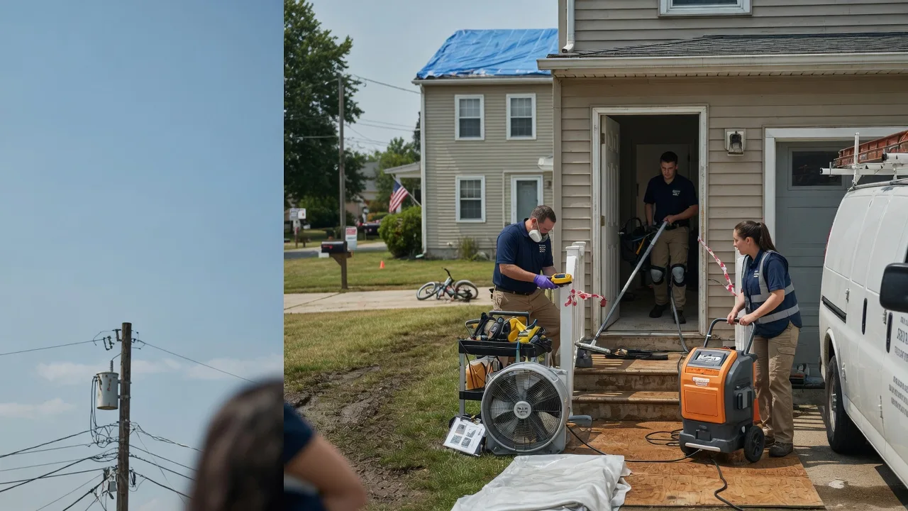 Water Damage Repair in Center Point, WV near me